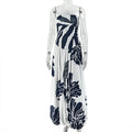 Women Clothing Travel Colorblock Printed A line Dress off Neck Sleeveless Tube Top Maxi Dress